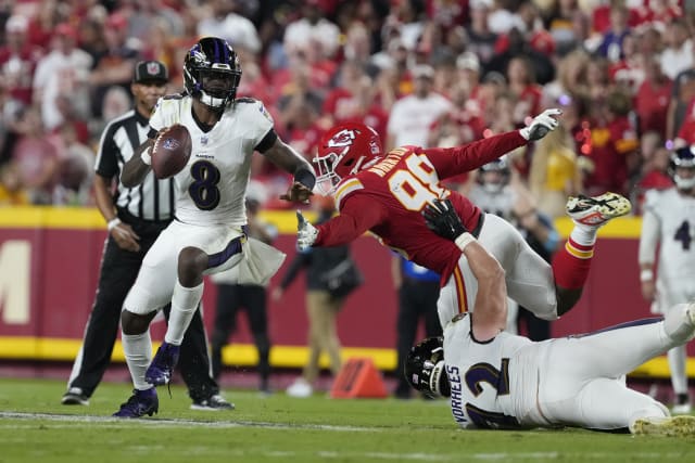 Baltimore Ravens hävisi Kansas City Chiefsille jälleen avausottelussa